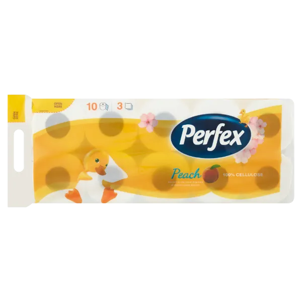 Perfex Peach toalett papír 3 rétegű 10 tekercs termékhez kapcsolódó kép