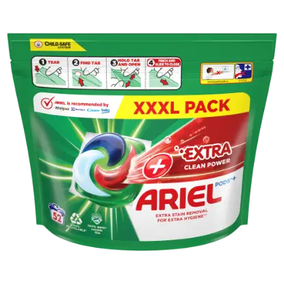 Ariel All-in-1 PODS Extra Clean  Mosókapszula 52Mosáshoz termékhez kapcsolódó kép