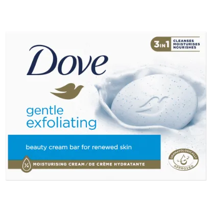 Dove Gentle Exfoliating krémszappan 90 g termékhez kapcsolódó kép