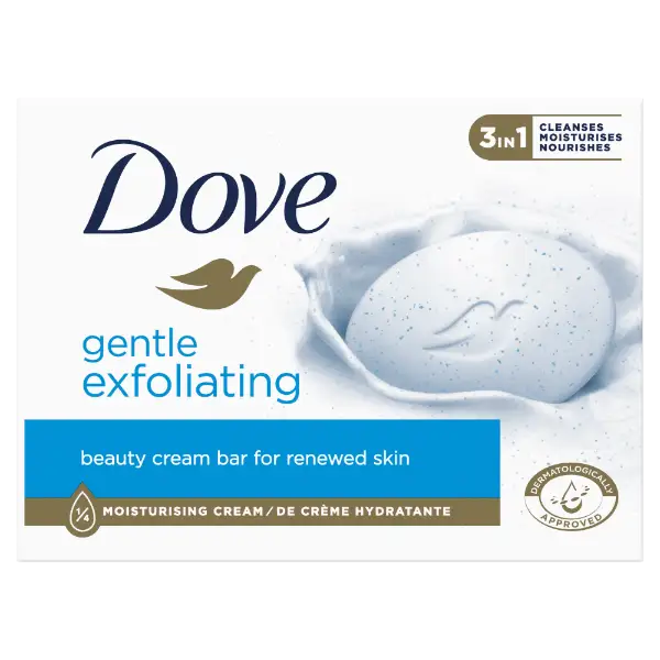 Dove Gentle Exfoliating krémszappan 90 g termékhez kapcsolódó kép