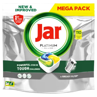 Jar Platinum Lemon All In One Mosogatókapszula, 110 db termékhez kapcsolódó kép