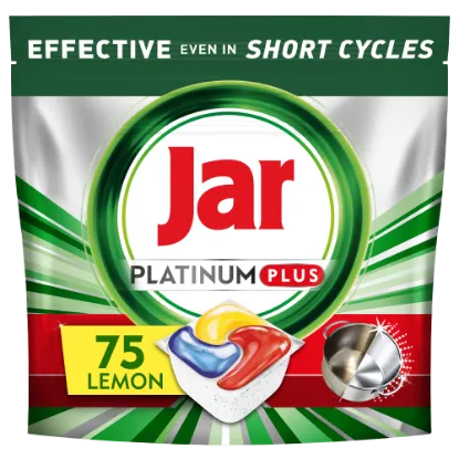 Jar Platinum Plus Lemon All In One Mosogatókapszula, 75 db termékhez kapcsolódó kép