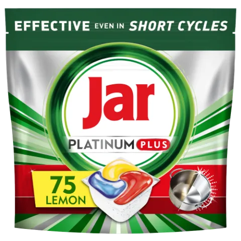 Jar Platinum Plus Lemon All In One Mosogatókapszula, 75 db termékhez kapcsolódó kép