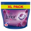 Lenor All-in-1 Pods Amethyst & Floral Bouquet  Mosókapszula 40 Mosáshoz, termékhez kapcsolódó kép