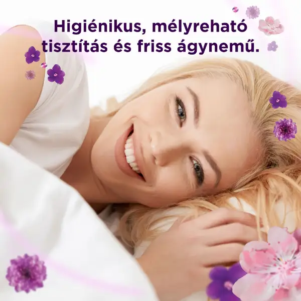 Lenor All-in-1 Pods Amethyst & Floral Bouquet  Mosókapszula 40 Mosáshoz, termékhez kapcsolódó kép