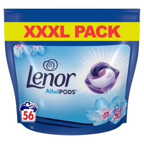 Lenor All-in-1 Pods Spring Awakening Mosókapszula 56 Mosáshoz termékhez kapcsolódó kép