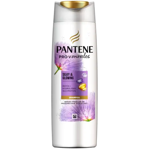 Pantene Pro-V Miracles Silky & Glowing Sampon, 300ml termékhez kapcsolódó kép