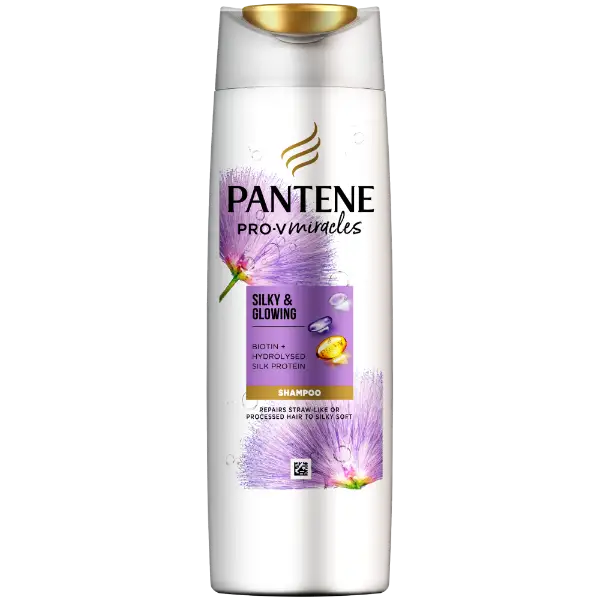 Pantene Pro-V Miracles Silky & Glowing Sampon, 300ml termékhez kapcsolódó kép