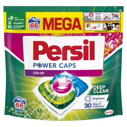 Persil Power Caps Color mosószer színes ruhához 66 mosás 924 g termékhez kapcsolódó kép