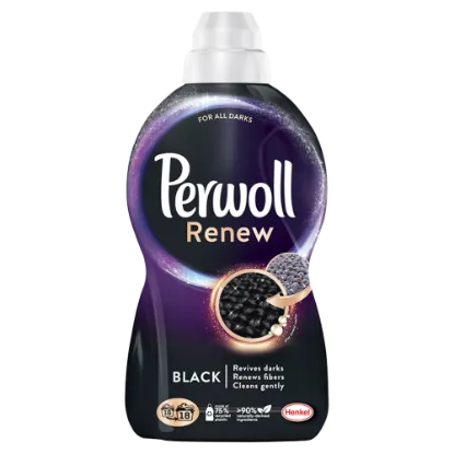 Perwoll Renew Black finommosószer fekete és sötét textíliákhoz 18 mosás 990 ml termékhez kapcsolódó kép