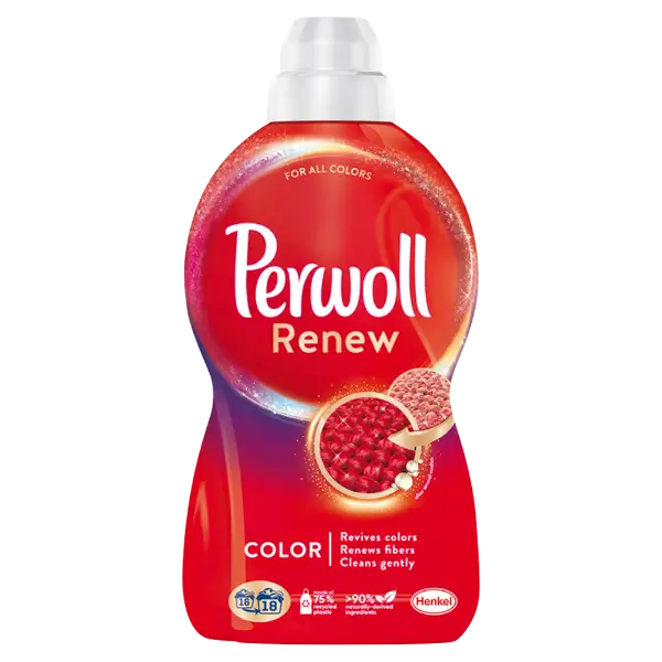 Perwoll Renew Color finommosószer színes textíliákhoz 18 mosás 990 ml termékhez kapcsolódó kép