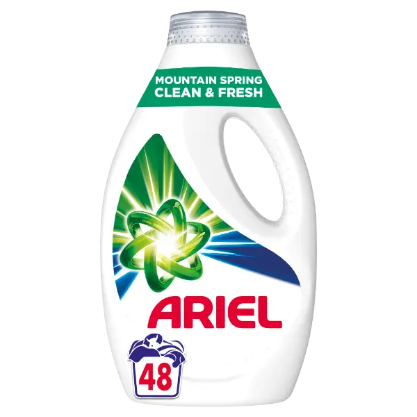 Ariel Folyékony Mosószer 2.4l, 48 Mosáshoz, Mountain Spring Clean & Fresh termékhez kapcsolódó kép