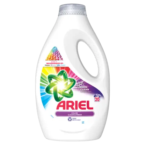 Ariel Folyékony Mosószer 1l, 20 Mosáshoz, Color Clean & Fresh termékhez kapcsolódó kép