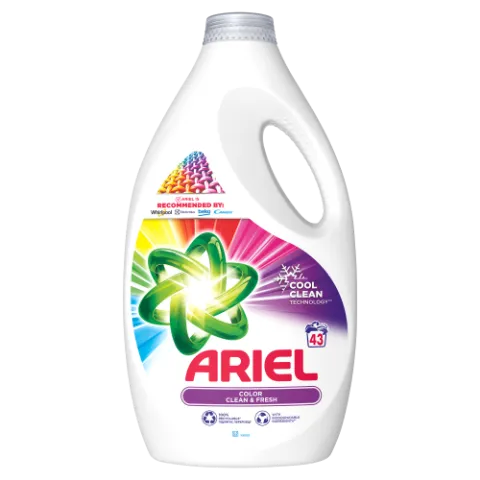 Ariel Folyékony Mosószer Color Clean & Fresh 43 Mosáshoz, 2,15 L termékhez kapcsolódó kép