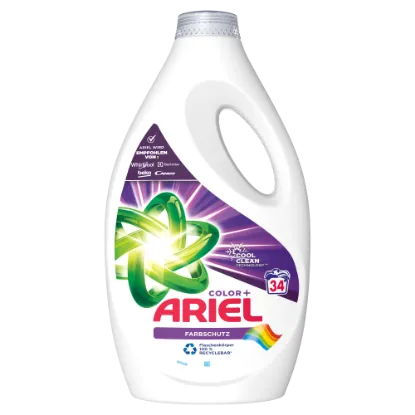 Ariel Folyékony Mosószer Color Protection Color+ 34 Mosáshoz, 1,7 L termékhez kapcsolódó kép