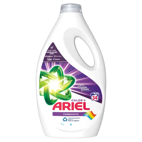 Ariel Folyékony Mosószer Color Protection Color+ 34 Mosáshoz, 1,7 L termékhez kapcsolódó kép