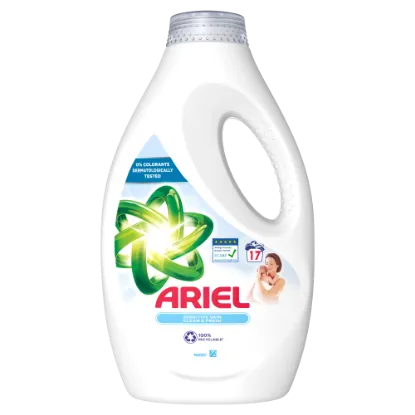 Ariel Sensitive Skin Clean & Fresh Mosószer 850ML, 17 Mosáshoz termékhez kapcsolódó kép