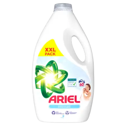 Ariel Folyékony Mosószer Sensitive Skin Clean & Fresh 60 Mosáshoz, 3 L termékhez kapcsolódó kép