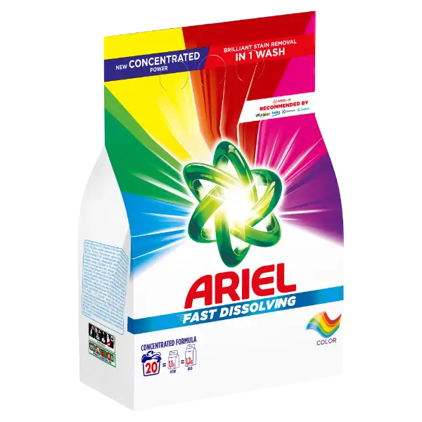 Ariel Mosópor, 1.1 kg, 20 Mosáshoz, Color termékhez kapcsolódó kép