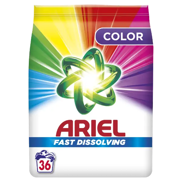 Ariel Color Mosópor, 36 Mosáshoz, 1,98 KG termékhez kapcsolódó kép