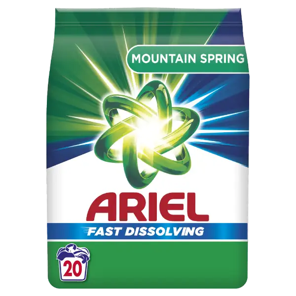 Ariel Mosópor, 1.1 kg, 20 Mosáshoz, Mountain Spring termékhez kapcsolódó kép