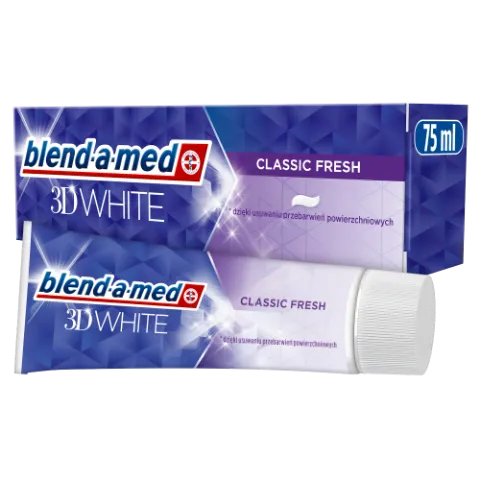 Blend-a-med 3DW Classic Fresh fogkrém 75ml termékhez kapcsolódó kép