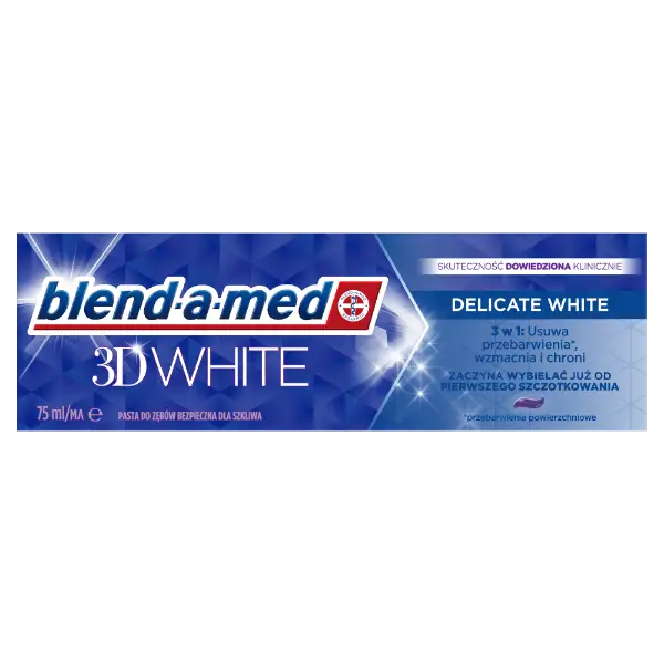 Blend-a-med 3DW Delicate White fogkrém 75ml termékhez kapcsolódó kép