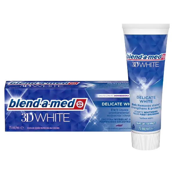 Blend-a-med 3DW Delicate White fogkrém 75ml termékhez kapcsolódó kép