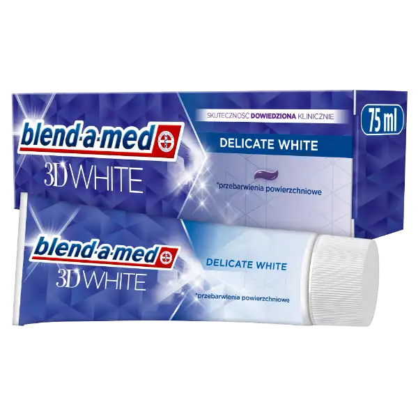 Blend-a-med 3DW Delicate White fogkrém 75ml termékhez kapcsolódó kép