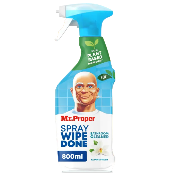 Mr Proper Spray Wipe Done Szórófejes Zsírtalanító Tisztítószer Alpine fresh 800 ml termékhez kapcsolódó kép