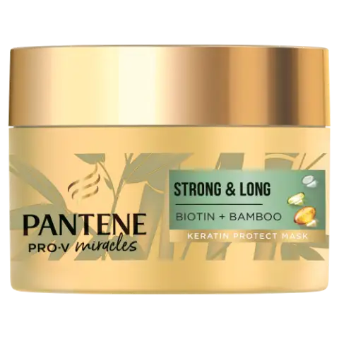 Pantene Strong & Long Keratin Reconstruct Hajpakolás, 160 ml termékhez kapcsolódó kép