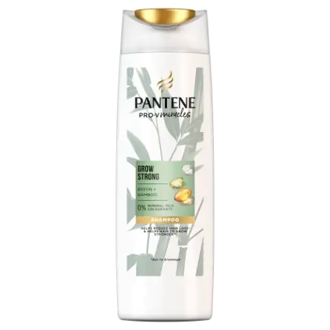 Pantene Grow Strong Sampon Bambusszal És Biotinnal, 300 ml termékhez kapcsolódó kép