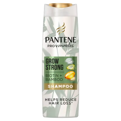 Pantene Grow Strong Sampon Bambusszal És Biotinnal, 300 ml termékhez kapcsolódó kép