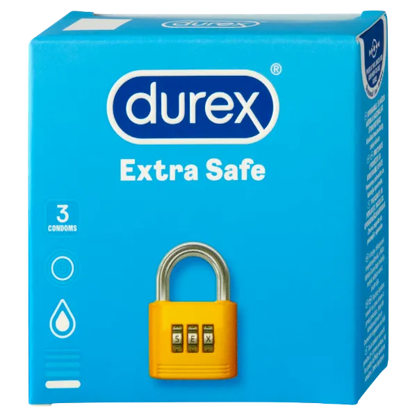 Durex Extra Safe óvszer 3 db termékhez kapcsolódó kép