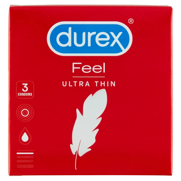 Durex Feel Ultra Thin óvszer 3 db termékhez kapcsolódó kép