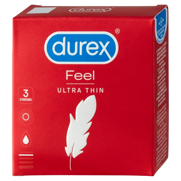 Durex Feel Ultra Thin óvszer 3 db termékhez kapcsolódó kép