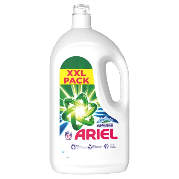 Ariel Folyékony Mosószer Mountain Spring Clean & Fresh 70 Mosáshoz, 3,5 L termékhez kapcsolódó kép