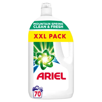 Ariel Folyékony Mosószer Mountain Spring Clean & Fresh 70 Mosáshoz, 3,5 L termékhez kapcsolódó kép