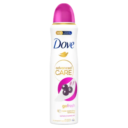 Dove Advanced Care Go Fresh Acai Berry & Waterlily izzadásgátló aeroszol 150 ml termékhez kapcsolódó kép