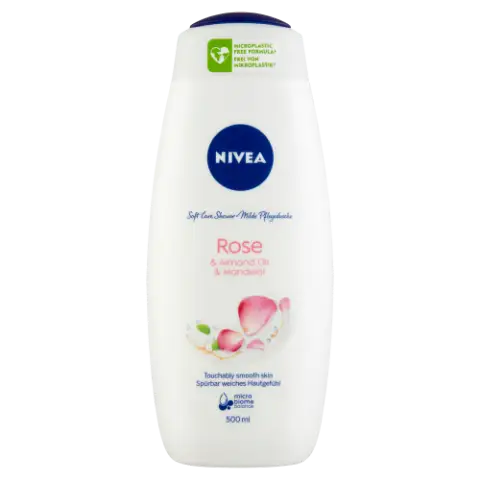 NIVEA Rose & Almond Oil krémtusfürdő 500 ml termékhez kapcsolódó kép