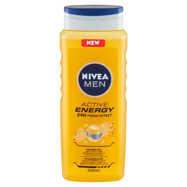 NIVEA MEN Active Energy tusfürdő 500 ml termékhez kapcsolódó kép