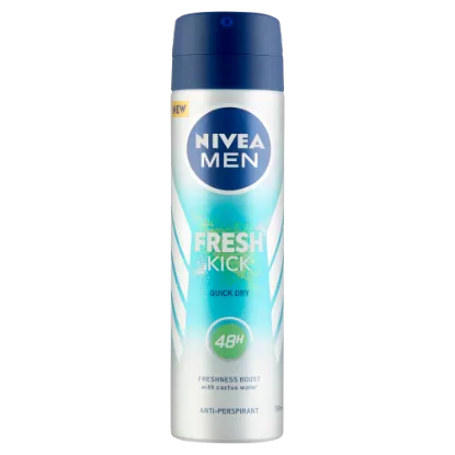 NIVEA MEN Fresh Kick deo spray 150 ml termékhez kapcsolódó kép