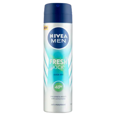 NIVEA MEN Fresh Kick deo spray 150 ml termékhez kapcsolódó kép