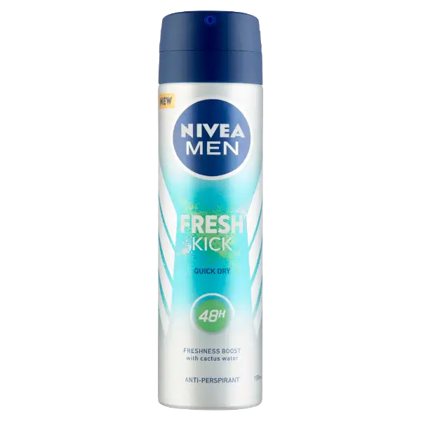 NIVEA MEN Fresh Kick deo spray 150 ml termékhez kapcsolódó kép