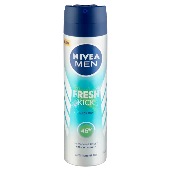 NIVEA MEN Fresh Kick deo spray 150 ml termékhez kapcsolódó kép