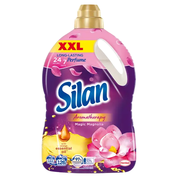 Silan Aromatherapy Magic Magnolia textilöblítő koncentrátum 126 mosás 2772 ml termékhez kapcsolódó kép