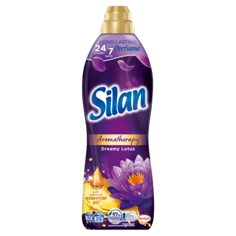 Silan Aromatherapy Dreamy Lotus textilöblítő koncentrátum 35 mosás 770 ml termékhez kapcsolódó kép