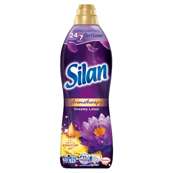 Silan Aromatherapy Dreamy Lotus textilöblítő koncentrátum 35 mosás 770 ml termékhez kapcsolódó kép