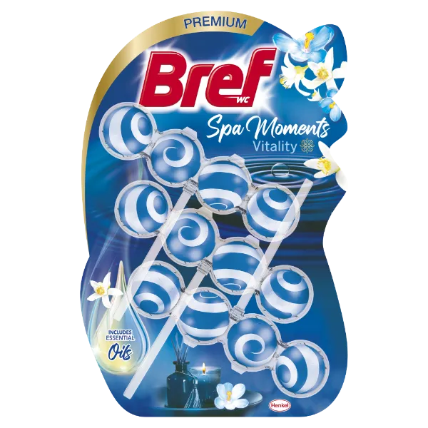 Bref Spa Moments Vitality WC frissítő 3 x 50 g termékhez kapcsolódó kép