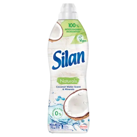 Silan Naturals Coconut Water Scent & Minerals textilöblítő koncentrátum 35 mosás 770 ml termékhez kapcsolódó kép